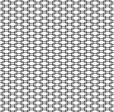Line Rectangle Shape Motif Pattern Stock Illustration