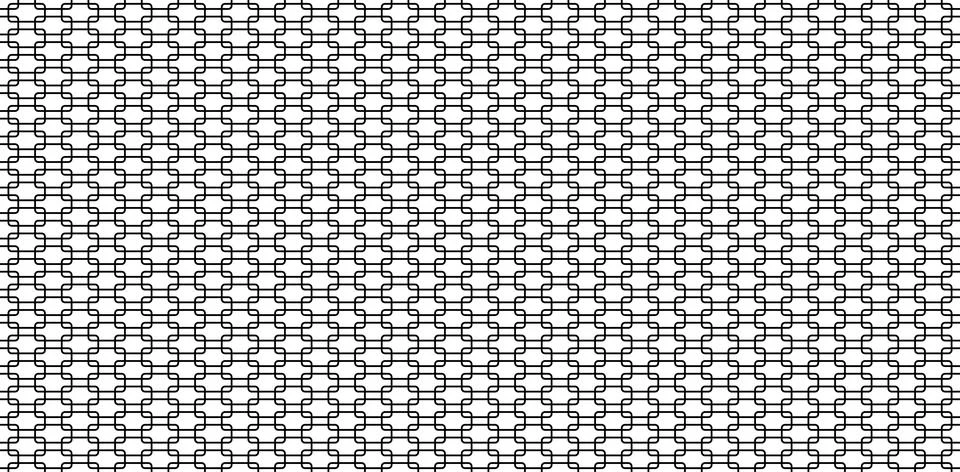 Line Rectangle Shape Motif Pattern Stock Illustration