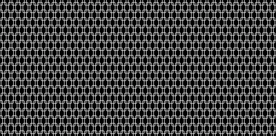 Line Rectangle Shape Motif Pattern Stock Illustration