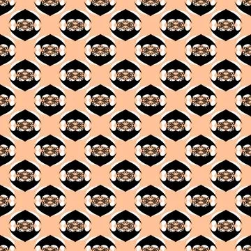 Line rhombus Stock Illustration