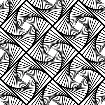 Line Seamless Pattern Illustrazione stock