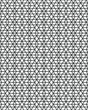 Line seamless pattern Stock Illustration