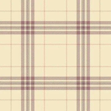Line seamless plaid texture, tile background textile check. Uk pattern vect.. Stock Illustration