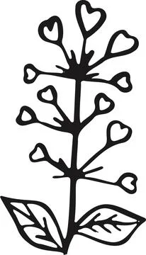 Line sketch bundle silhouette vector Stock Illustration