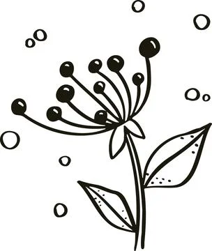 Line sketch bundle silhouette vector Stock Illustration