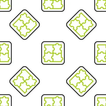 Line Solution to the problem in psychology icon isolated seamless pattern on 스톡 일러스트
