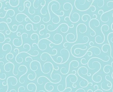 Line spiral abstract seamless pattern background.Curl ornament floral endless Stock Illustration