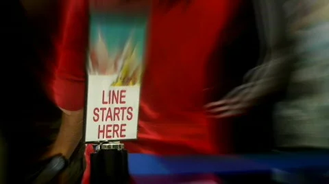 Line Starts here 스톡 동영상 563646