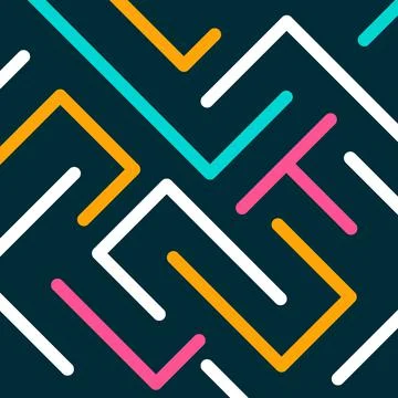 Line stroke pattern elegant templates background Stock Illustration