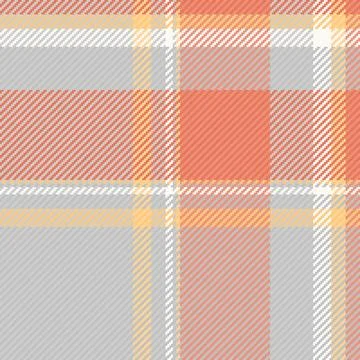 Line textile tartan vector, warp plaid seamless texture. Sale fabric patter.. Stock Illustration