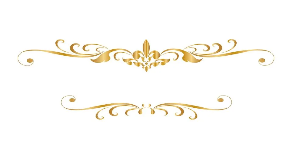 Line Thai Golden, line pattern background. Vector illustration 스톡 일러스트