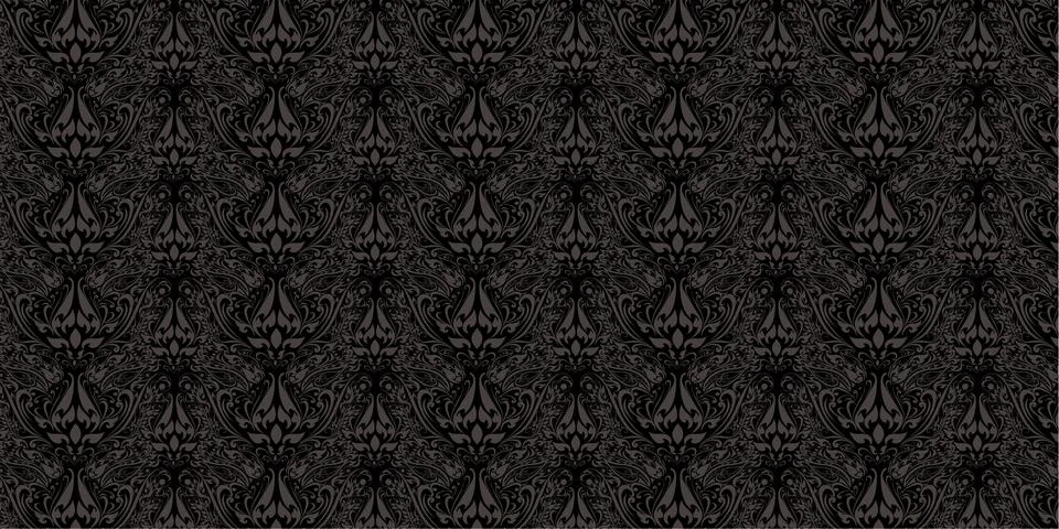 Line Thai pattern background Vector illustration. Stock Illustration