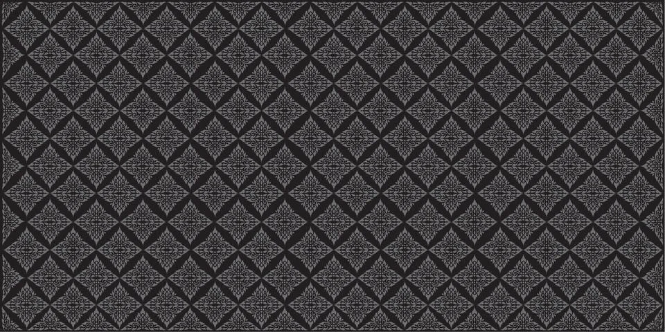 Line Thai pattern background Vector illustration. Stock Illustration