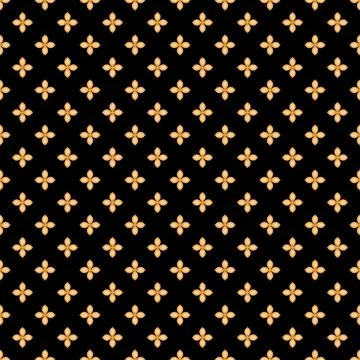 Line Thai seamless pattern on background. Stock Illustration