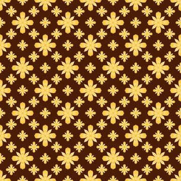 Line Thai seamless pattern on background. Stock Illustration