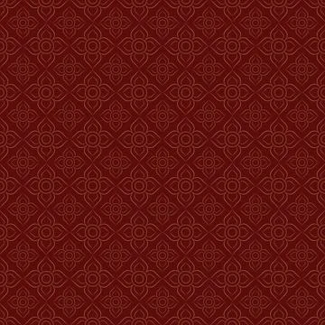 Line Thai.Thai Style Pattern Seamless Background ,Vector illustration イラスト素材