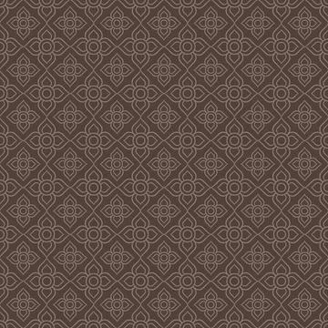 Line Thai.Thai Style Pattern Seamless Background ,Vector illustration イラスト素材