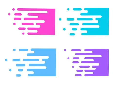 Line transition pattern background, abstract irregular geometric texture. Vector 스톡 일러스트