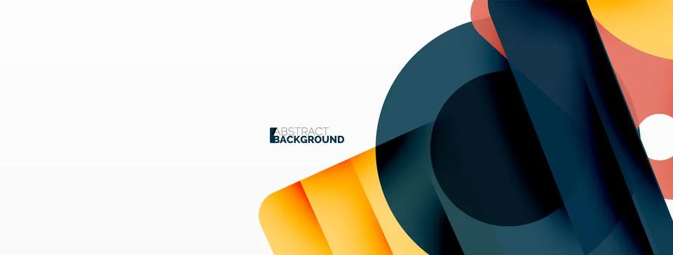 Line, triangle, square and circle primitive composition. Vector geometric 库存插图