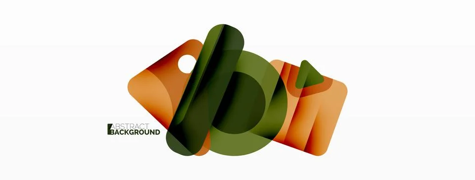 Line, triangle, square and circle primitive composition. Vector geometric 스톡 일러스트