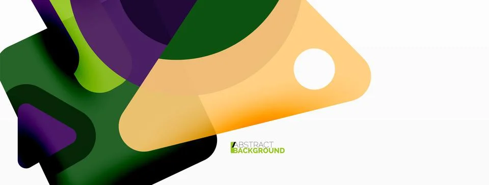 Line, triangle, square and circle primitive composition. Vector geometric 스톡 일러스트