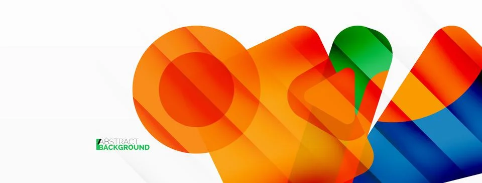 Line, triangle, square and circle primitive composition. Vector geometric 스톡 일러스트