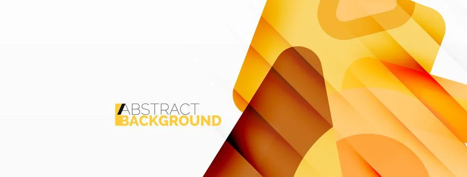 Line, triangle, square and circle primitive composition. Vector geometric Stock Illustration