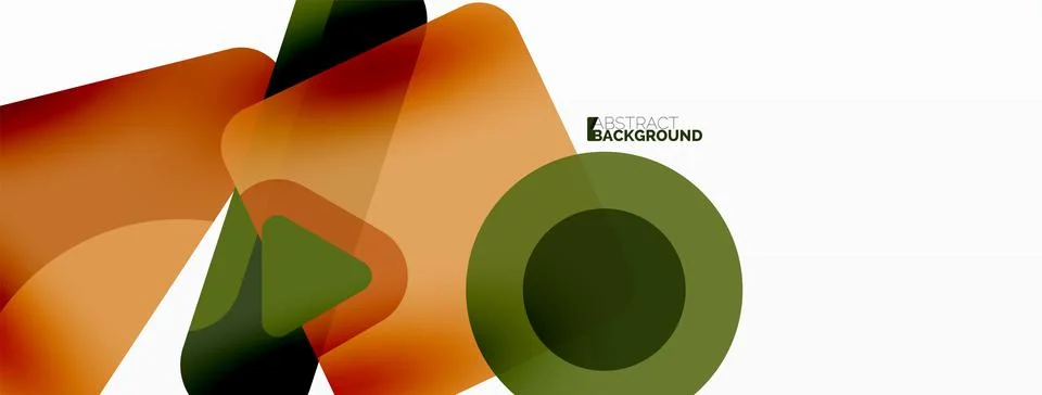 Line, triangle, square and circle primitive composition. Vector geometric イラスト素材