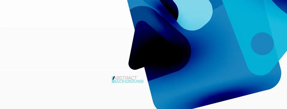 Line, triangle, square and circle primitive composition. Vector geometric Stock Illustration