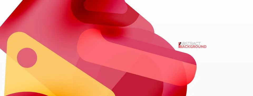 Line, triangle, square and circle primitive composition. Vector geometric Stock Illustration