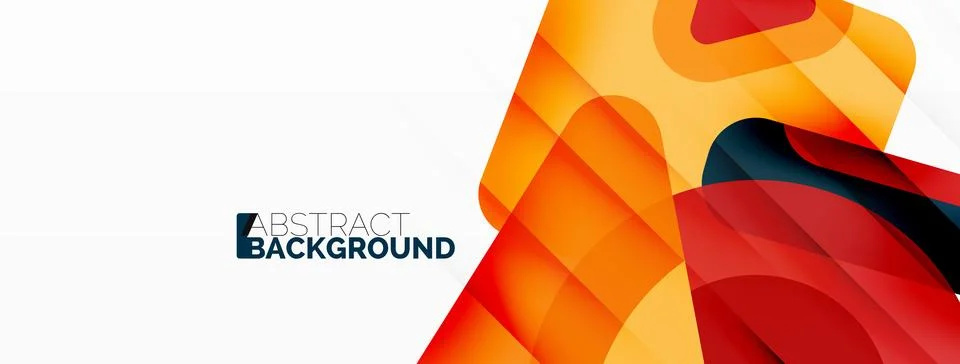 Line, triangle, square and circle primitive composition. Vector geometric Stock Illustration