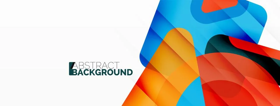 Line, triangle, square and circle primitive composition. Vector geometric 스톡 일러스트