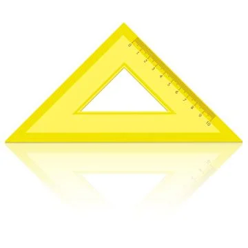 Line of the triangle on a white background. イラスト素材
