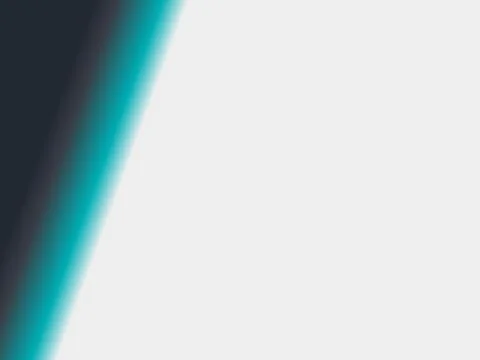 Line turquoise gradient on black and  white background Stock Illustration