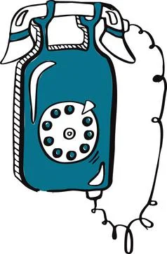 Line vector message call signal message news letter symbol logo black Stock Illustration