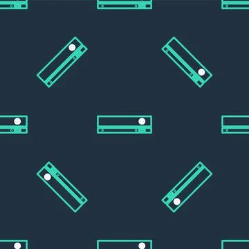 Line Video game console icon isolated seamless pattern on black background イラスト素材