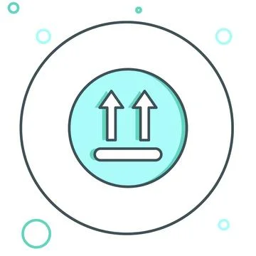 Line Washing under 90 degrees celsius icon isolated on white background. Te.. Stock Illustration