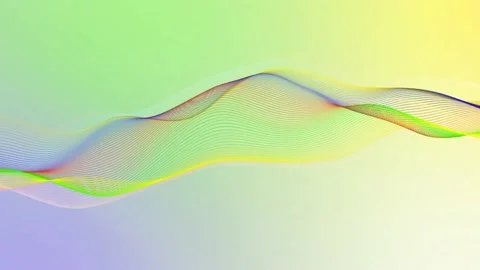 Line wave animation background gradient Vídeo Stock 220891232