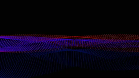 Line wave background,best animation in 4k. Stock Footage 201379309