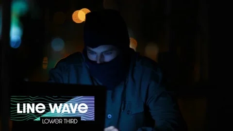 Line Wave Lower Third ~ After Effects Template #169514055