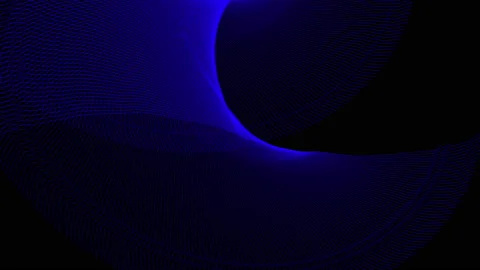 Line wave pattern background,best animation in 4k. Stock Footage 201886368