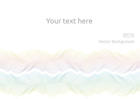 Line waves Stock Illustration