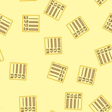 Line weights architectural drafter vector seamless pattern Stock Illustration