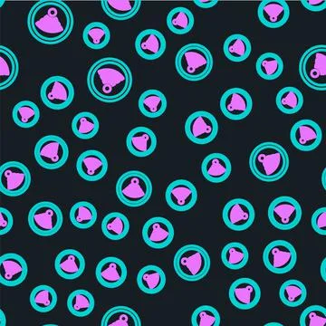 Line Wi-Fi wireless internet network symbol icon isolated seamless pattern on Illustrazione stock