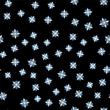 Line Wind rose icon isolated seamless pattern on black background. Compass icon 스톡 일러스트