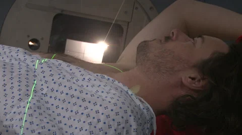 Linear Accelerator Machine CU Patient2 Stock Footage 47717714