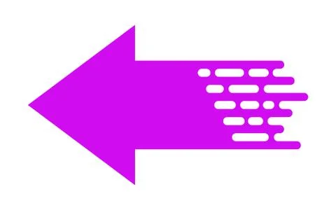 Linear arrow. Vector illustration. Stock Illustration