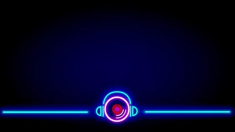 Linear Audio Trace Stock Footage 335633177