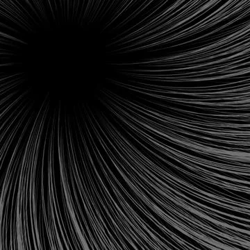 Linear background pattern closing in on the corner Stock Illustration