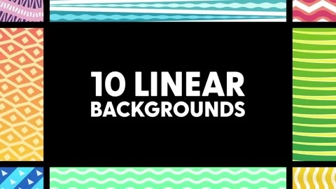 Lınear Backgrounds 스톡 After Effects
